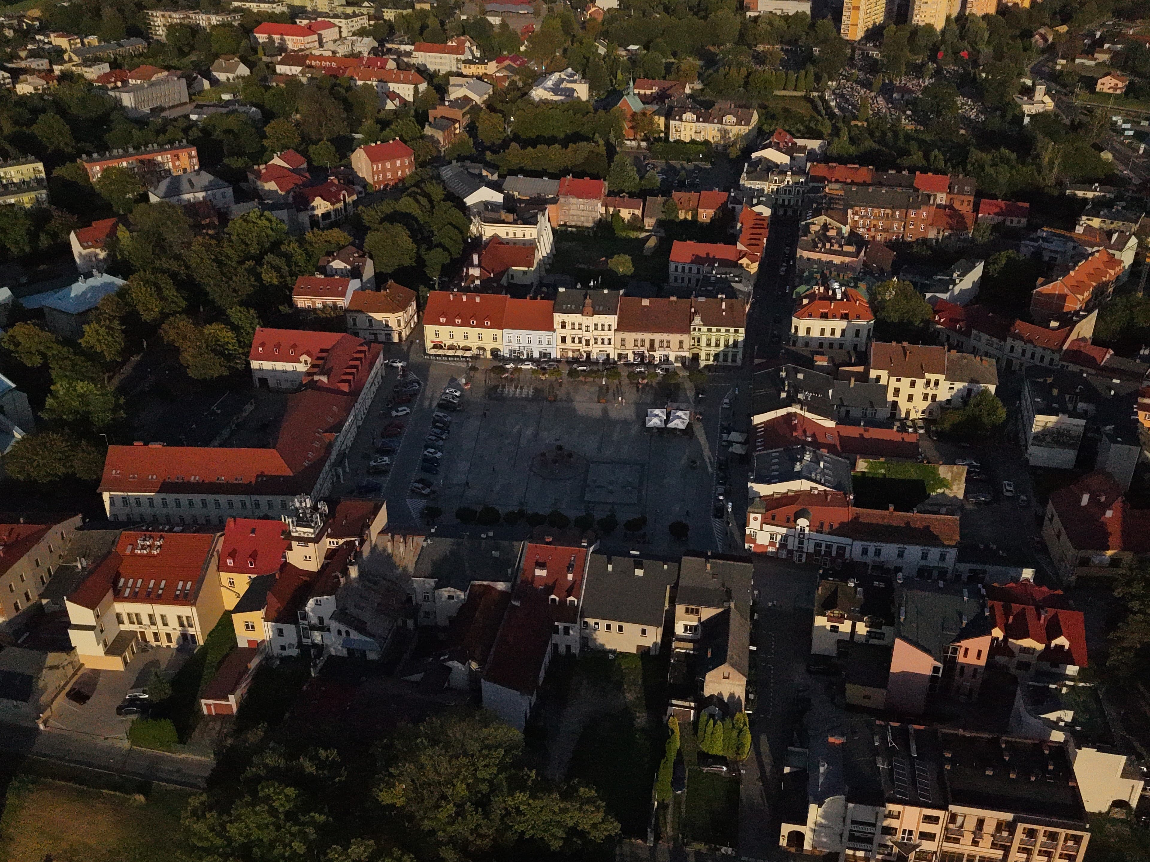 Zdjęcie z drona w portfolio na LetsFly. Autor: Tomasz Wanat.